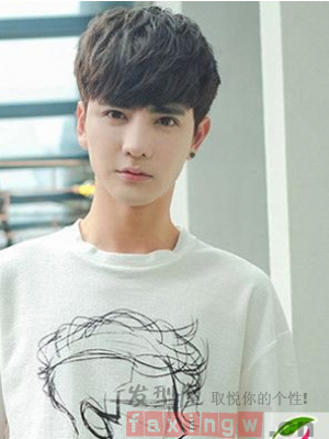阳光活力型男生清凉短发