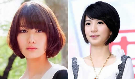 大饼脸适合什么发型:大饼脸女生发型欣赏