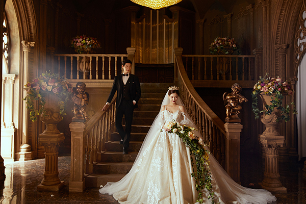 青岛拍欧式婚纱照的取景地怎么拍好欧式婚纱照