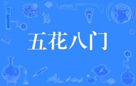 网络用语 五花八门 是什么意思